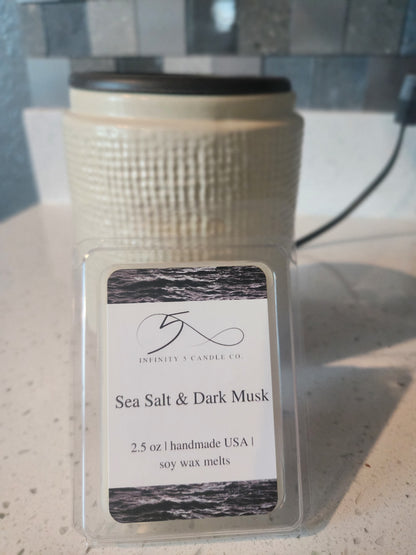 Sea Salt and Dark Musk Wax Melts
