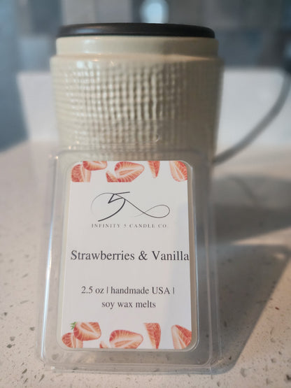 Strawberries and Vanilla Wax Melts